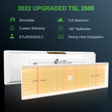 Mars Hydro TSL 2000 เต็มสเปกตรัมหรี่แสงได้ 300W LED Grow Light