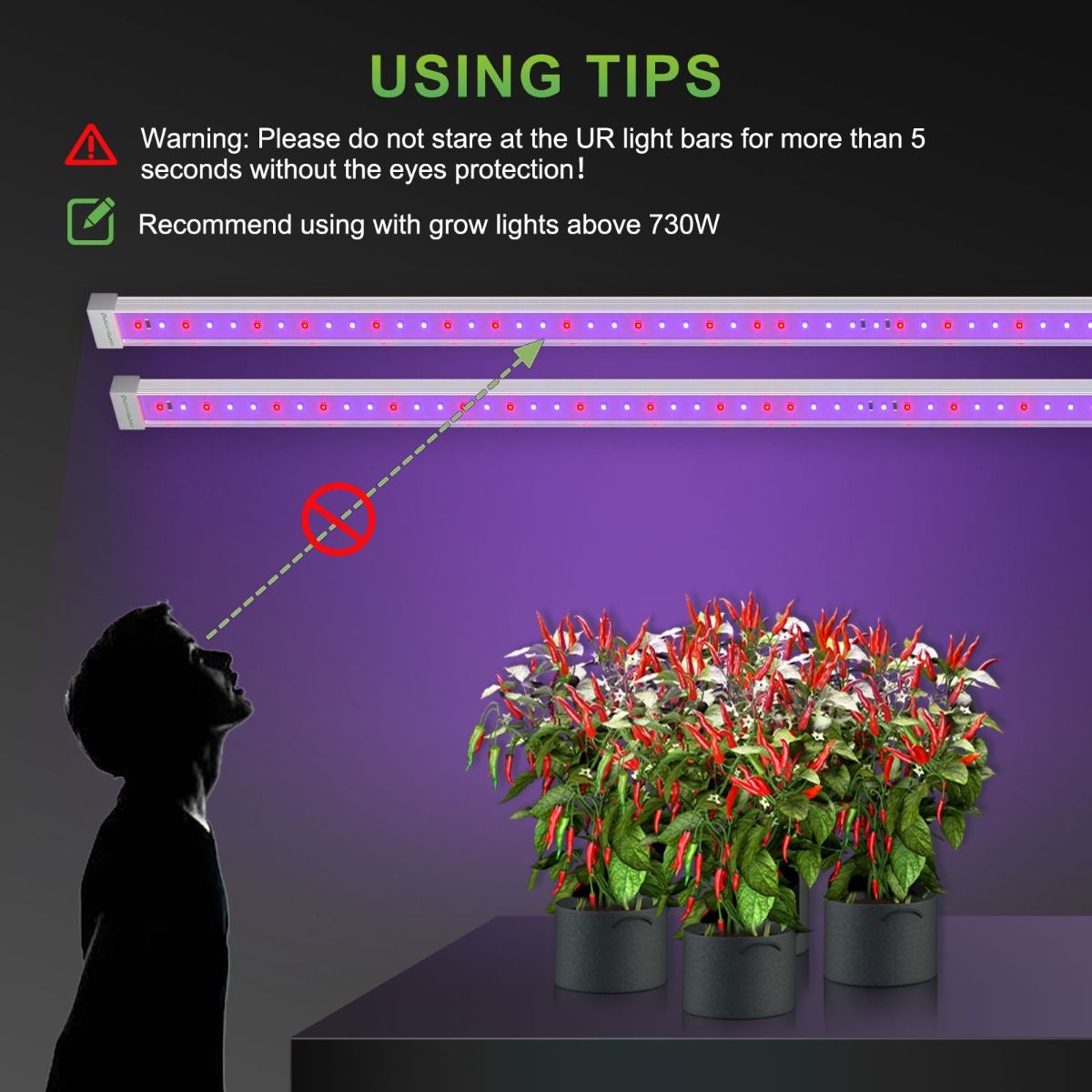Mars Hydro UR45 LED Grow Light For UV & IR Supplement